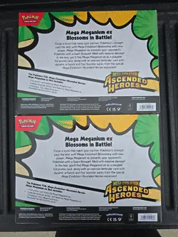2 Pokemon TCG Ascended Heroes Mega ex Box Meganium New - Image 2