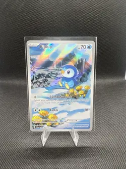 Piplup 098/094 Illustration Rare Phantasmal Flames Pokemon TCG NM/M - Image 1