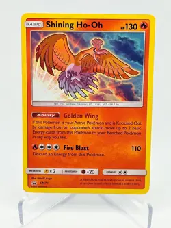 Shining Ho-Oh SM70 Black Star Promo - Shining Legends - Pokemon TCG - Image 1
