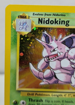 Pokemon TCG Nidoking Base Set 2 11/130 Holo Rare - LP - Image 2