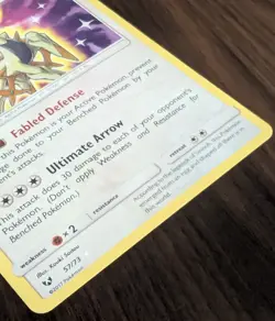 2017 Pokemon Shining Legends Arceus #57/73 LP - Image 3