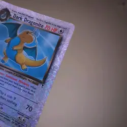 2002 POKEMON LEGENDARY COLLECTION #5 DARK DRAGONITE-REVERSE FOIL PSA 1 PR - Image 4