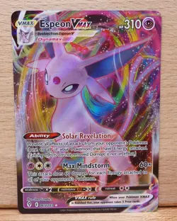 Espeon VMAX 065/203 Holo VMAX Rare Evolving Skies Pokemon Near Mint - Image 1