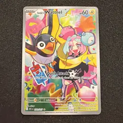 Iono's Wattrel 231/217 Illustration Rare Ascended Heroes Pokemon Near Mint - Image 1