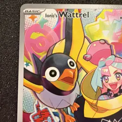 Iono's Wattrel 231/217 Illustration Rare Ascended Heroes Pokemon Near Mint - Image 2