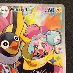 Iono's Wattrel 231/217 Illustration Rare Ascended Heroes Pokemon Near Mint - Image 3