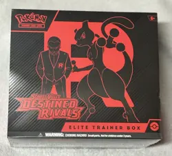 Pokemon TCG Destined Rivals Elite Trainer Box SEALED ETB SEALED/NEW - Image 1