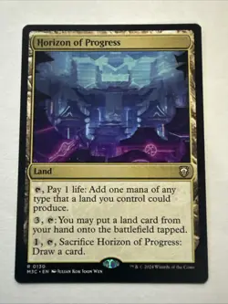 MTG Horizon of Progress 0130 Reg Commander: Modern Horizons 3 NM M3C - Image 1