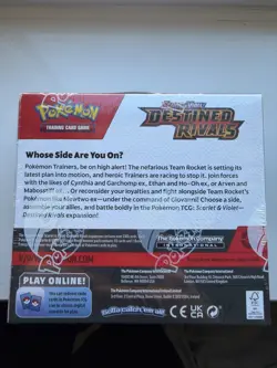 Pokemon TCG Destined Rivals Full Booster Box 36 Packs, English, NEW SEALED - Image 3