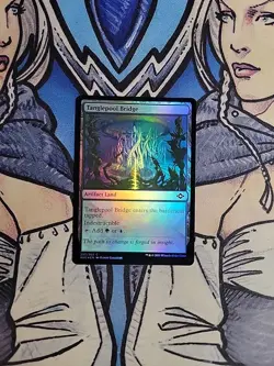 1x Tanglepool Bridge FOIL - NM/M MH2 MTG Magic - Image 1