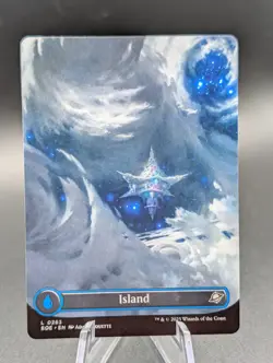 MTG: Island | 263 | Borderless | Edge of Eternities | Pack Fresh NM | - Image 1