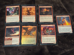 MTG Dragon x7 Rorix Bladewing(FOIL)Dragon Mage/Dragon Egg/Purifying Dragon - Image 1