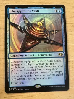 The Key To The Vault - Foil - OTJ - NM Unplayed - EN - 0054 - Image 1