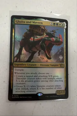 Ghalta and Mavren Promo Pack: March of the Machine Foil - Image 1