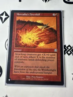 x1 Mercadia's Downfall - The List - The List - NM - MTG - Image 1