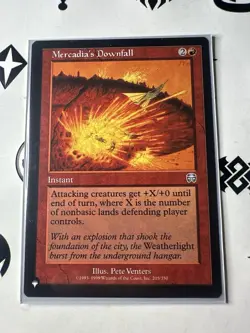 x1 Mercadia's Downfall - The List - The List - NM - MTG - Image 3