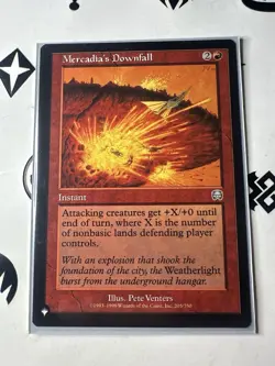 x1 Mercadia's Downfall - The List - The List - NM - MTG - Image 4