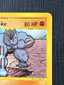 Machoke 38/144 Skyridge Regular Non Holo Pokemon S604 (NM) - Image 3