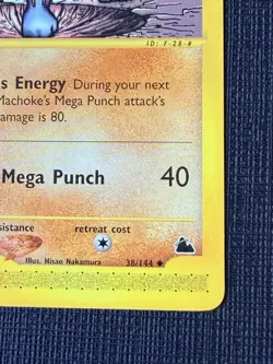 Machoke 38/144 Skyridge Regular Non Holo Pokemon S604 (NM) - Image 5