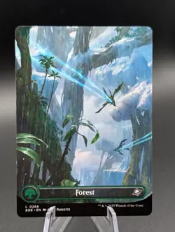 MTG: Forest | 266 | Borderless | Edge of Eternities | Pack Fresh NM | - Image 1