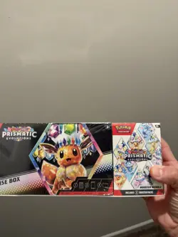 Pokemon Prismatic Evolutions Surprise Box Booster Bundle Sam’s factory sealed - Image 1