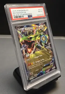 2015 Pokemon XY Rayquaza EX XY73 Holo Black Star Promo NM-MT PSA 8 - Image 2