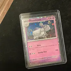 Houndstone Cosmos Holo (042) - Scarlet Violet Black Star Promo - Pokemon TCG -NM - Image 3