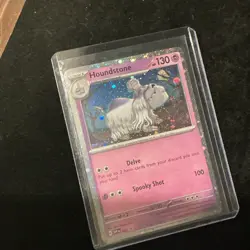 Houndstone Cosmos Holo (042) - Scarlet Violet Black Star Promo - Pokemon TCG -NM - Image 4
