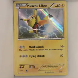 Pikachu Libre 30/30 Pokemon XY Trainer Kit: Pikachu Libre Holo - Image 1