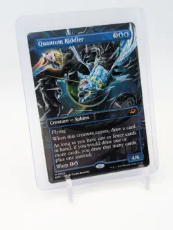 MTG - Quantum Riddler - Borderless Mythic #305 - Edge of Eternities NM - Image 1