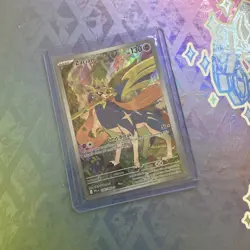 Pokemon TCG Zacian 100/094 Full Art Holo Rare Phantasmal Flames NM - Image 1