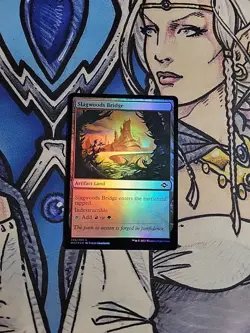 1x Slagwoods Bridge FOIL - NM/M MH2 MTG Magic - Image 1