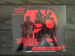 Pokemon TCG Destined Rivals Elite Trainer Box ETB Factory Sealed - Image 1