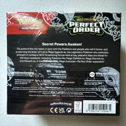 Perfect Order Booster Box: Pokemon - Mega Evolution - 36 Packs - New Sealed - Image 2
