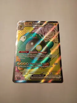 Pokemon TCG Full Art Ionos Bellibolt Ex Journey Together 172/159 NM - Image 1
