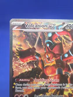 Pokemon SV09 Journey Together Volcanion ex 182/159 Special Illustration Rare NM - Image 3