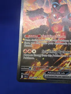 Pokemon SV09 Journey Together Volcanion ex 182/159 Special Illustration Rare NM - Image 5