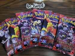 6 Unopened Packs of Pokemon Scarlet & Violet Destined Rivals - Image 1
