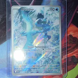 Pokemon TCG Articuno 161/159 Sv09: Journey Together Illustration Rare Holo - Image 1