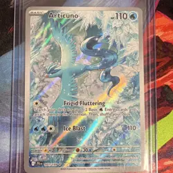 Pokemon TCG Articuno 161/159 Sv09: Journey Together Illustration Rare Holo - Image 4
