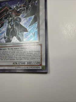 Yugioh Blackwing Armor Master 1st Edition Ultimate Rare CRMS-EN041 NM - Image 3