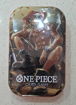 One Piece Card Game Tin Pack Set Vol.2 TS-02, OP13 -Portgas D. Ace New & Sealed - Image 1