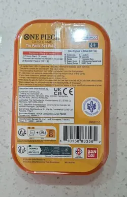 One Piece Card Game Tin Pack Set Vol.2 TS-02, OP13 -Portgas D. Ace New & Sealed - Image 2