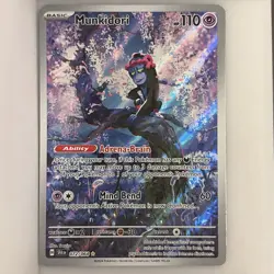 Pokemon Card - Munkidori Shrouded Fable 072/064 Holo Illustration Rare - Image 1
