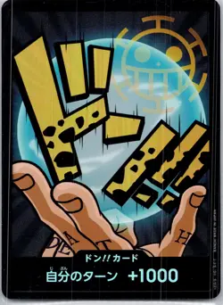 JPN Holo DON!! Card (Trafalgar Law) PRB01 The Best - Image 1