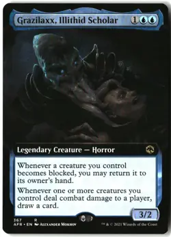 MTG Grazilaxx, Illithid Scholar (Extended Art) [AFR - 367] LP 2-20 - Image 1