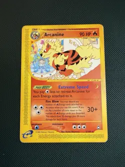 Arcanine 2/147 Aquapolis Non-Holo Rare Pokemon Card WOTC 2002 - Image 1