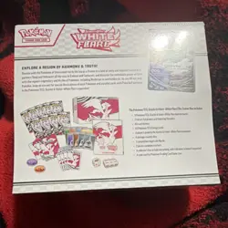 Pokemon TCG Scarlet & Violet White Flare Elite Trainer Box Reshiram 65 Cards - Image 3