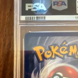 Pokemon Hitmonlee 7/62 Fossil Holo Rare PSA 6 1999 English TCG - Image 3