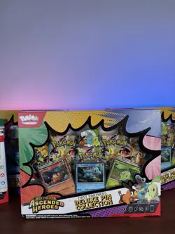 Pokemon Ascended Heroes First Partner Deluxe Pin Collection Sealed New - Image 2
